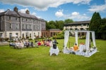 An Indian Wedding Ceremony in the gardens of the Maryborough Hotel in Cork, Ireland